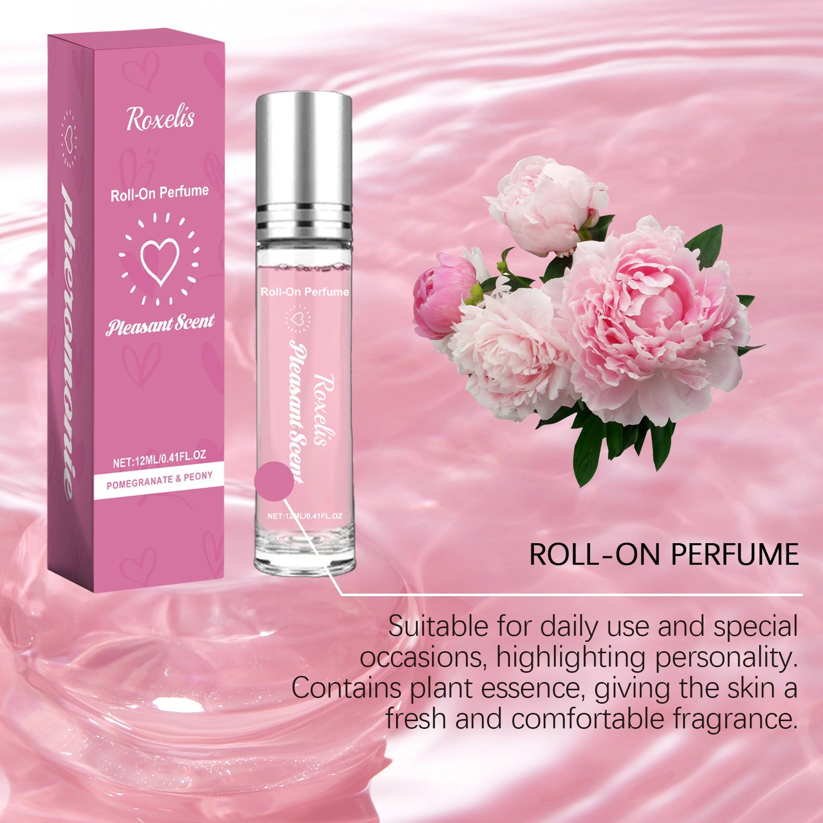 Ball Perfume Pomegranate Peony Lady Elegant