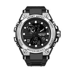 Sports Dual Display Movement Multi-kinetic Energy Electronic Watch